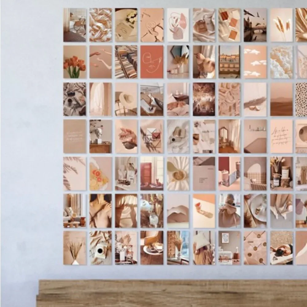 50 Pcs Aesthetic Pictures Wall Collage Kit 4x6